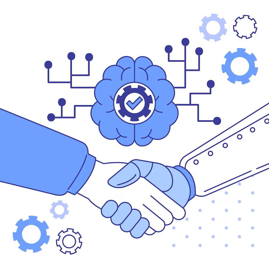 hand drawn ai alignment illustration 23 2151106542